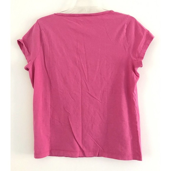 Set of 2 Vineyard Vines | Tee Short Sleeves Size M Medium Pink Cotton Pullover - Picture 3 of 12
